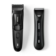 MANSCAPED  The Beard & Body Bundle Includes The Beard Hedger  Premium Mens Trimmer & The Lawn Mower  3.0 PLUS Groin & Body Hair Trimmer