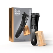 MANSCAPED® Beard Hedger® Cordless Electric Trimmer for Men's Beard, Mustache, and Stubble with Wooden Comb