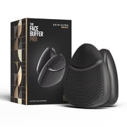 MANSCAPED  The Face Buffer PRO - Mens Electric Silicone Face Scrubber for Exfoliating Your Skin - Black