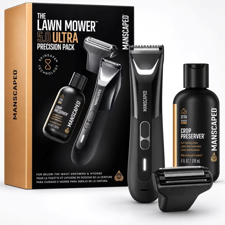 MANSCAPED, Lawn Mower 5.0 Ultra Precision Pack, Groin Shaver