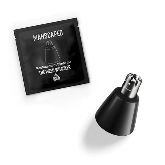 MANSCAPED® Weed Whacker® 2.0 Replacement Blade Cartridge for Electric Nose & Ear Hair Trimmer, 1 Pack