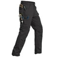 thumbnail image 1 of MANSDOUR Men's Stretch Ripstop Tactical Pants Water Resistant Flex Cargo Pants Lightweight EDC Operator Work Utility Pants Black 34x30, 1 of 8