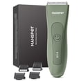 thumbnail image 1 of MANSPOT Manscape Body Hair Trimmer, Pubic Hair Trimmer for Men and Women, Waterproof Battery-Powered, with Extra Blade, 1 Piece, 1 of 8