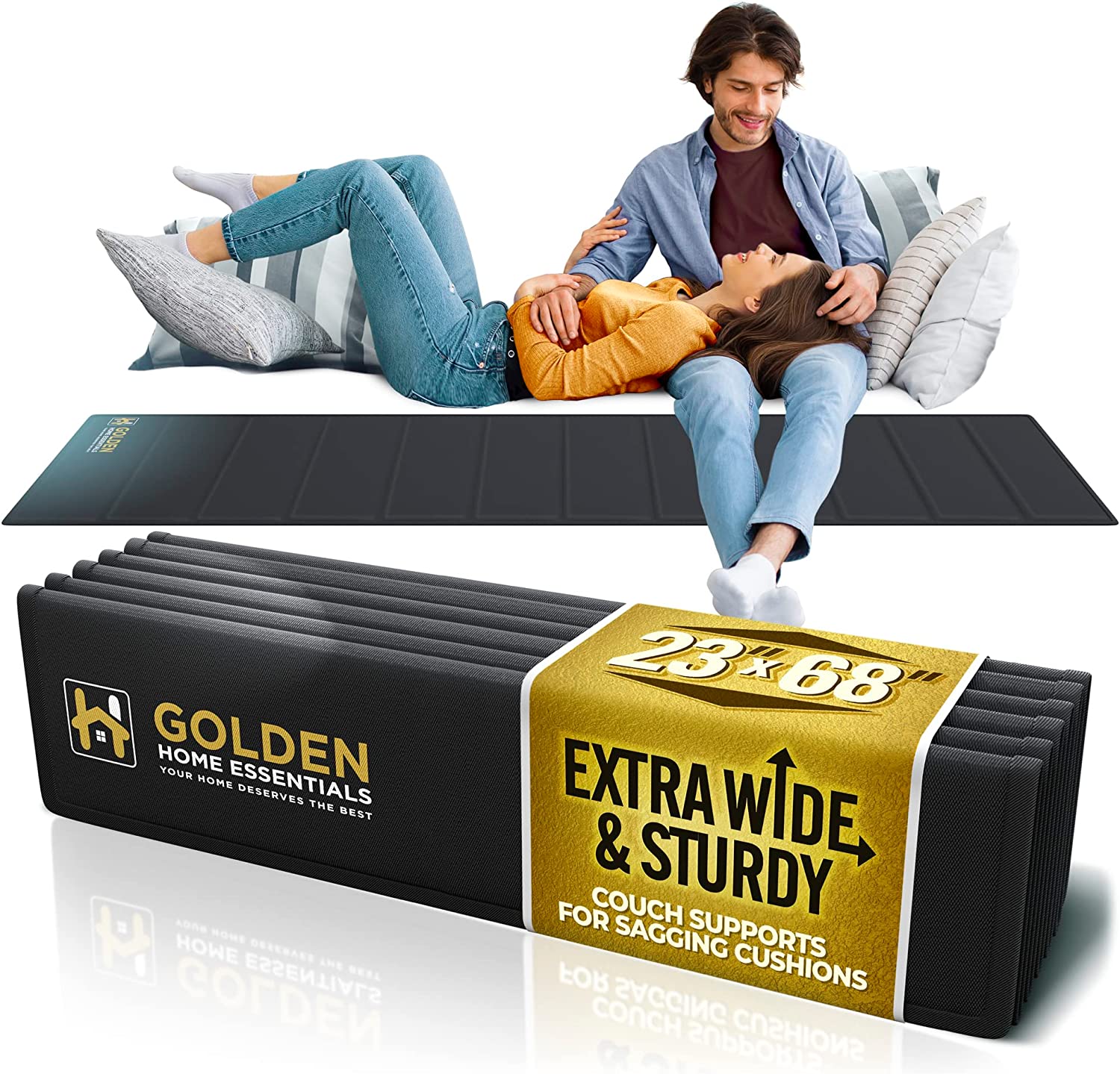 MANXING XL 23.2in x 68in Under Couch Support for Sagging Cushions