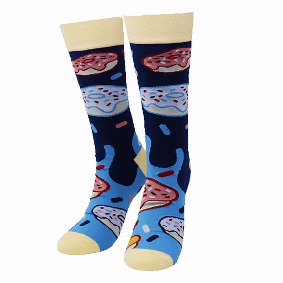 Many Donuts Knit Socks