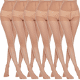 thumbnail image 1 of MANZI 6 Pairs Pantyhose for Women 20 Denier High Waist Sheer Tights, 1 of 7