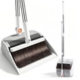 thumbnail image 1 of Maoface Broom and Dustpan Set for Home,39'' Broom Dustpan Combo with Dustpan Teeth to Clean Hair, 1 of 18