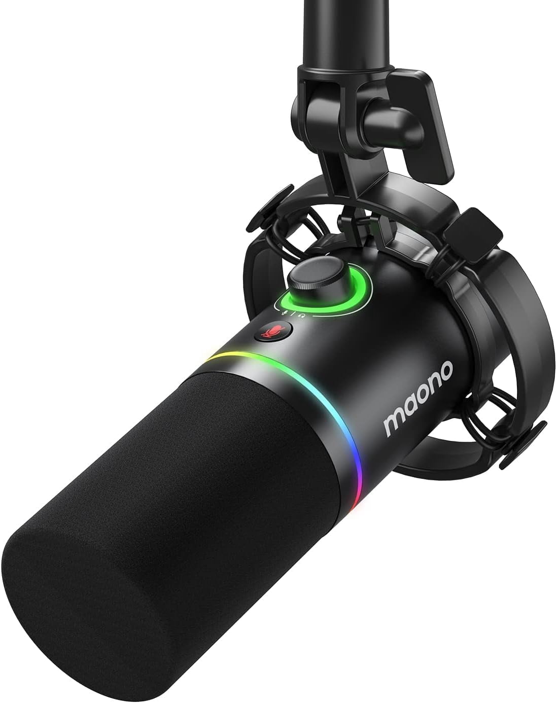 Usb Microphone Example MAONO PD200X XLR/USB Dynamic Microphone, RGB Gaming Mic with Software ...