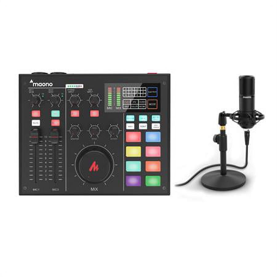 MAONOCASTER AU-AM100 All-In-One Audio Interface Podcast Production