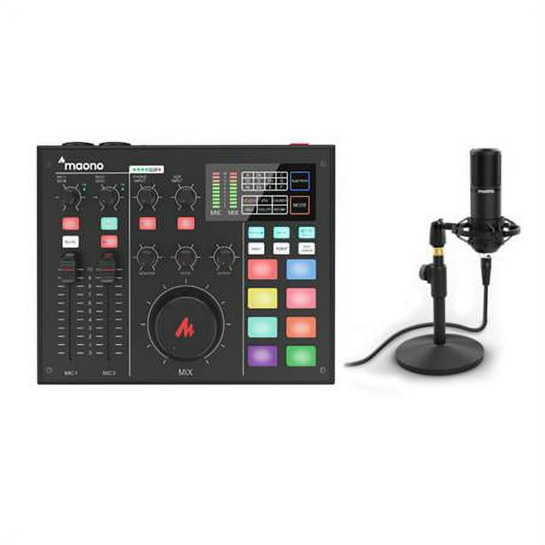 maonocaster  AU-AM100  配信用 MAONOCASTER AU-AM100 All-In-One Audio Interface Podcast