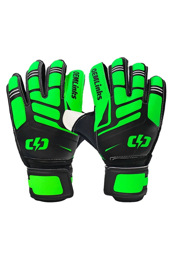 Kids Winter Warm Gloves Goalkeeper Training for Youth Junior Players with Finger Mittens Ski Gloves 13-15 Years