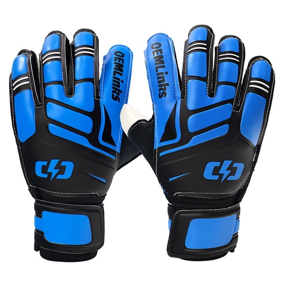 MAOQHI Kids Winter Warm Gloves Goalkeeper Training for Youth Junior Players with Finger Mittens Ski Gloves 8-10 Years