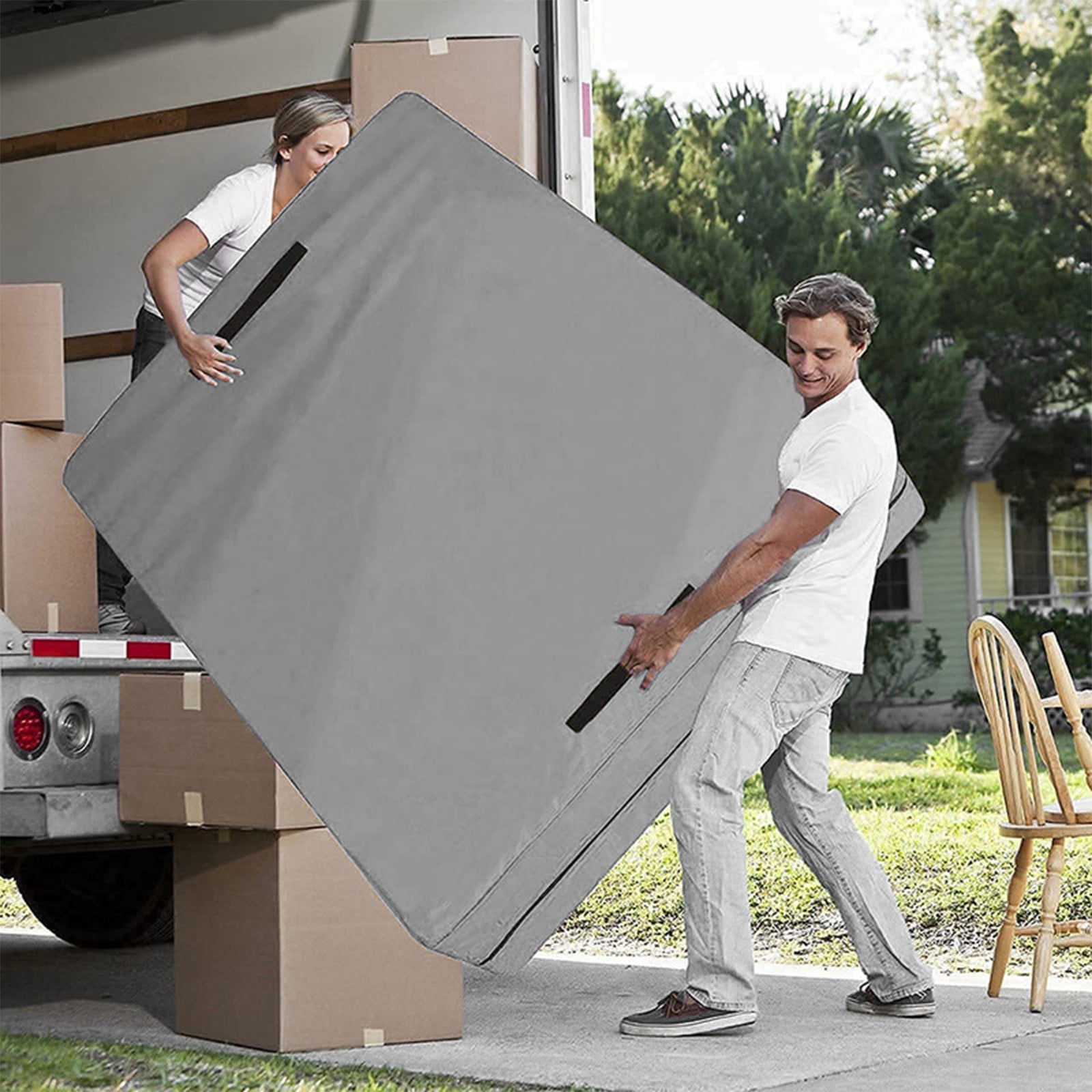 MAOWAPLG Mattress Bag with Handles for Moving and Storage Heavy Duty