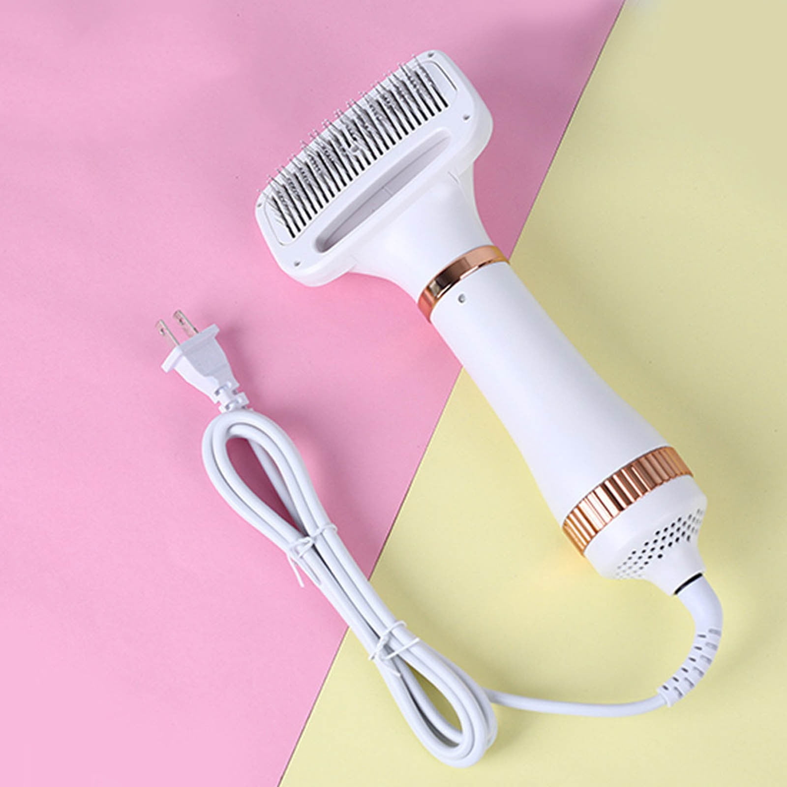 MAOWAPLG New Upgraded 2 In 1 Pet Grooming Hair Dryer Slicker Brush,Dog