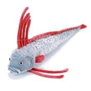 MAOWO Planet Realistic Giant Oarfish Plush Toy, 61cm Lifelike Deep Sea Fish Stuffed Animal, Soft Marine Life Plushie for Science Education, Home Decor and Ocean Lovers Gift
