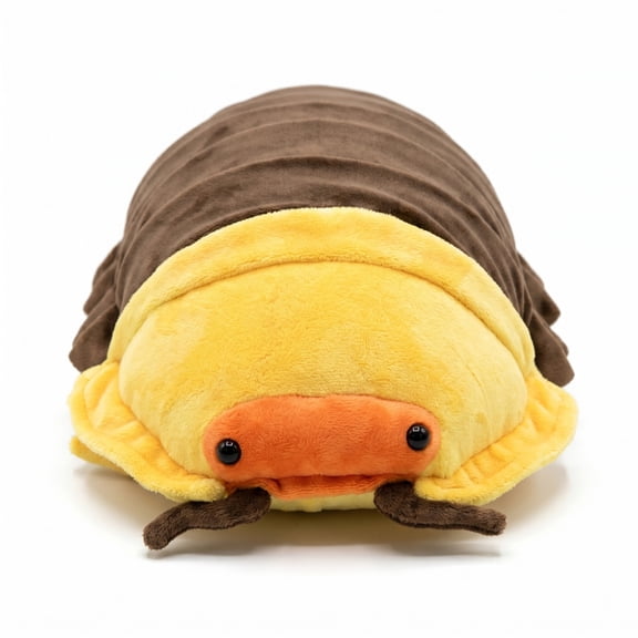 MAOWO Planet Soft Segmented Shell Pill Bug Isopod Plush, 13-Inch