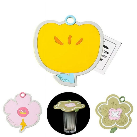 MAOYONG Shower Drain Cover Bathtub Stopper - Cute Silicone Floor drain cover for Bathroom(Yellow)