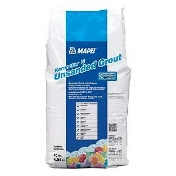 Unbranded Unsanded Tile Grout, 10 lb