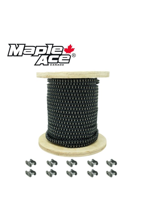 #25 Roller Chain 50 Feet plus 5 Connecting Master Links