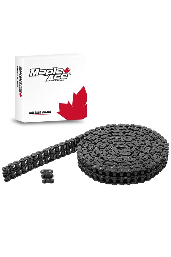 #35-2 Roller Chain Double Strand 10 Feet plus Connecting Master Link