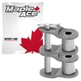 thumbnail image 1 of MAPLE ACE #40-2 Offset Half Link for Roller Chain Double Strand, 1 of 4
