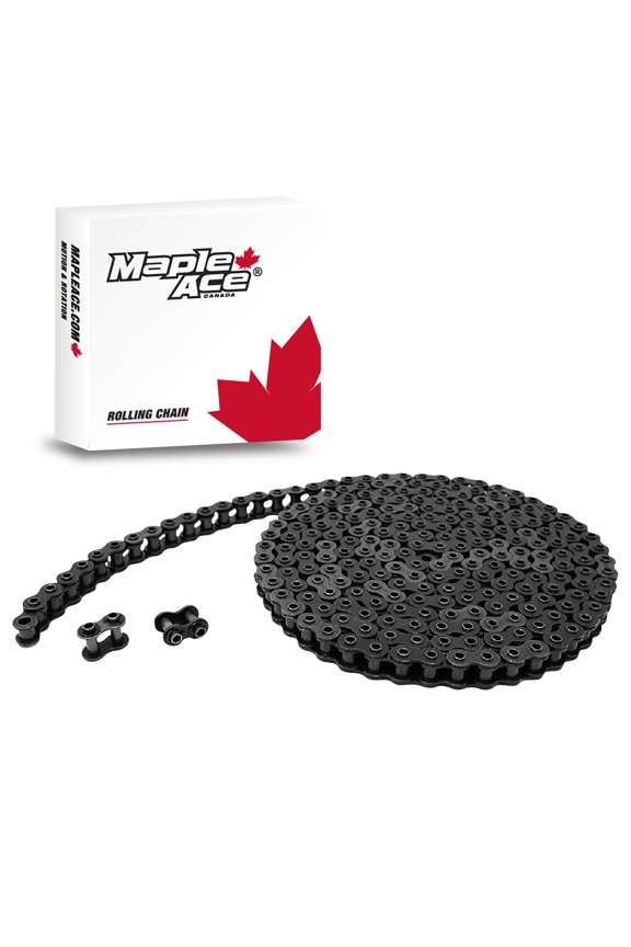 40HP Hollow Pin Roller Chain 10 Feet plus 2 Connecting Master Links