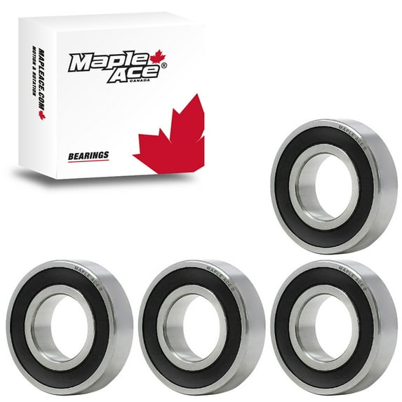 MAPLE ACE 6202-2RS Ball Bearing Supreme Rubber Sealed 15x35x11 mm, 6202 2RS