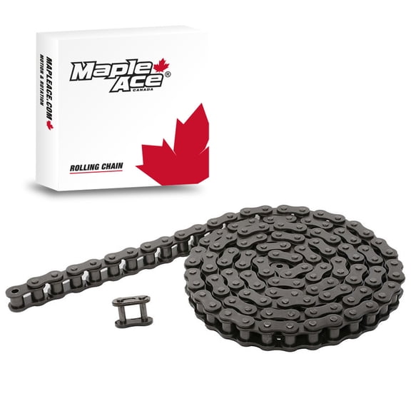 MAPLE ACE #80 Roller Chain 10 Feet plus Connecting Master Link