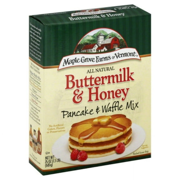 MAPLE GROVE MIX PNCAKE BTTRMLK HNY 24 OZ - Pack of 6