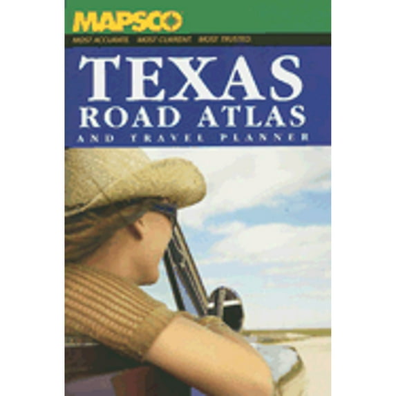Pre-Owned MAPSCO Texas Road Atlas and Travel Planner, 9781569663899, 1569663890, Paperback,