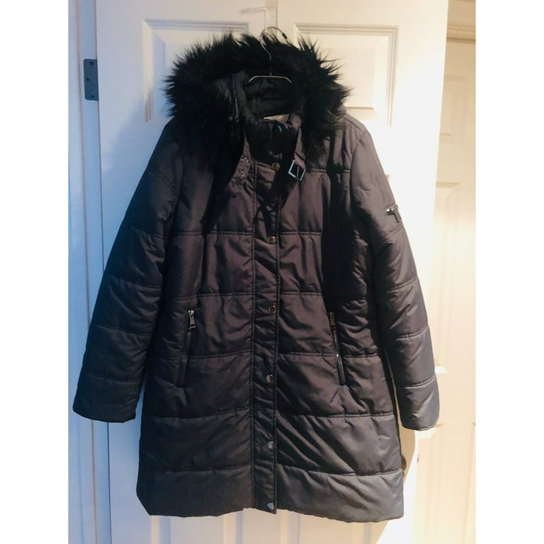 Maralyn & me clearance shiny crop puffer jacket