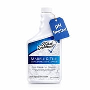 Black Diamond Stoneworks Marble & Tile Floor Cleaner Concentrate, pH Neutral, Streak-Free & No-Rinse Formula for Granite, Travertine, Limestone, Slate, Ceramic & Porcelain Floors 1 Quart