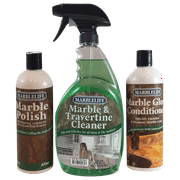 MARBLELIFE Marble Counter/Table Surface Spray Bottle. Marble Cleaner, Polish, and Conditioner Kit