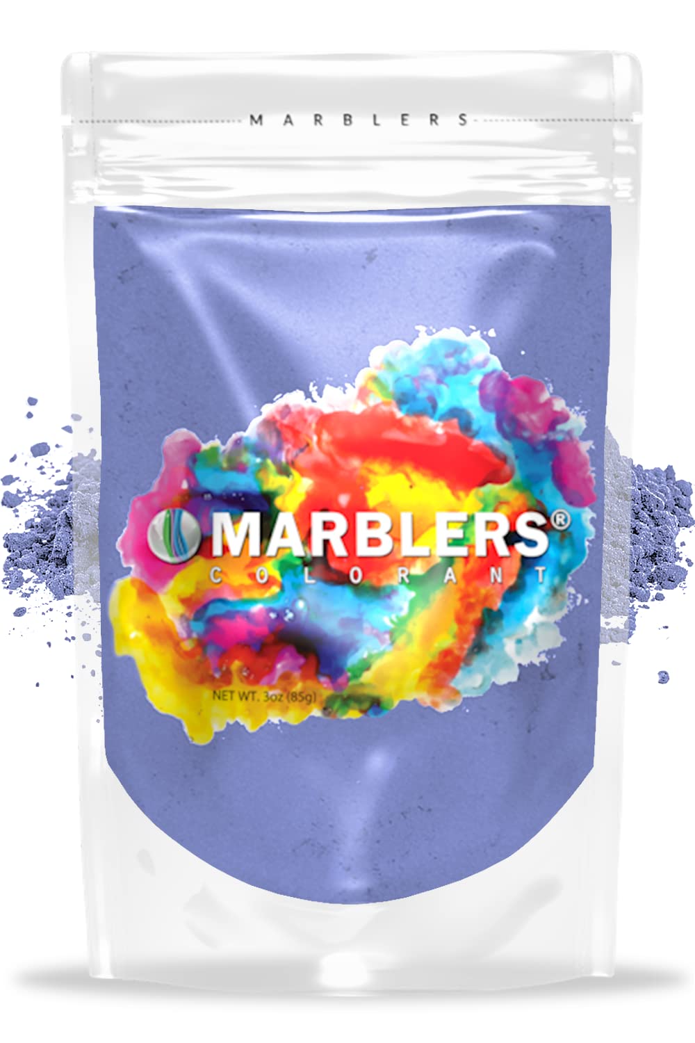 MARBLERS Blue Mica Powder Colorant [Eggshell Blue] 3oz (85g) Cosmetic