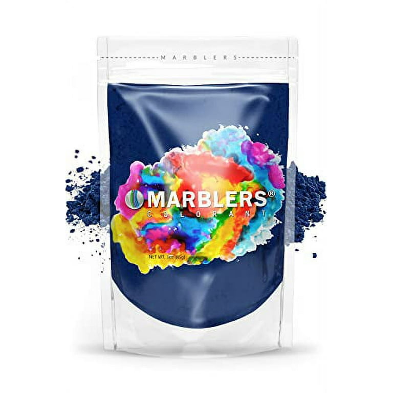 MARBLERS Cosmetic Grade Mica Powder Colorant [Fine Navy] 3oz (85g) Metallic  Pigment Dye, Sparkle, Luster, Pearl, Festival, Party Makeup, Nail,  Eyeshadow, Resin, Soap
