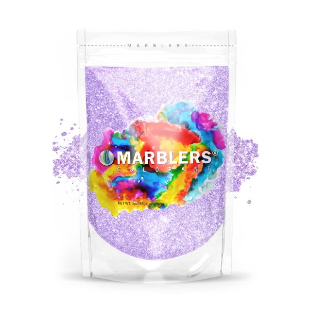 MARBLERS Mica Powder Colorant [Helio Pearl] 3oz (85g) Cosmetic Grade