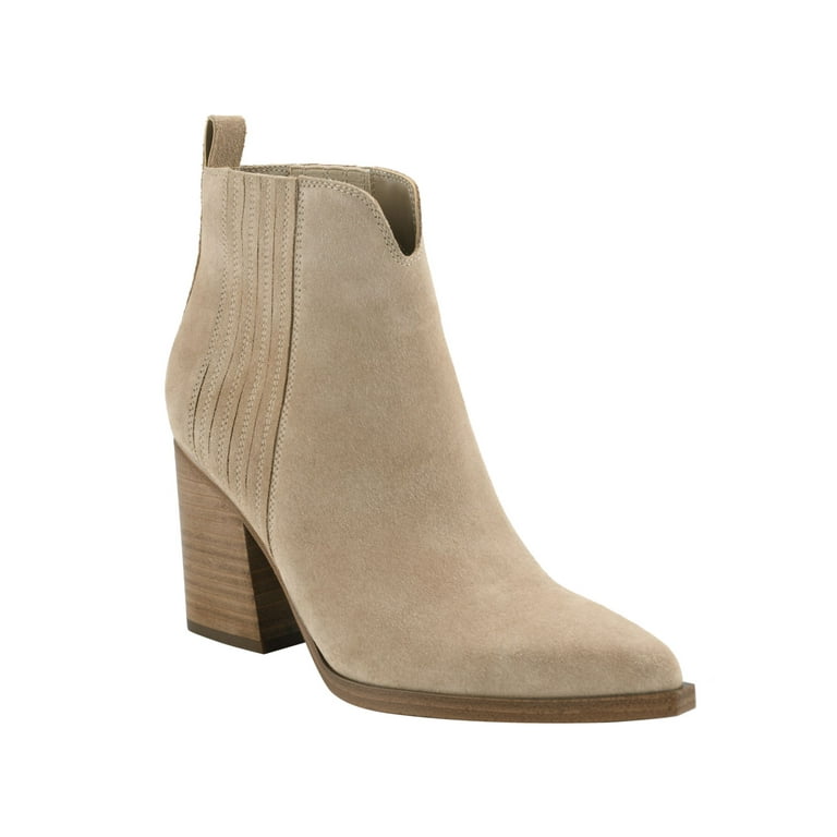 Marc fisher brown booties hotsell