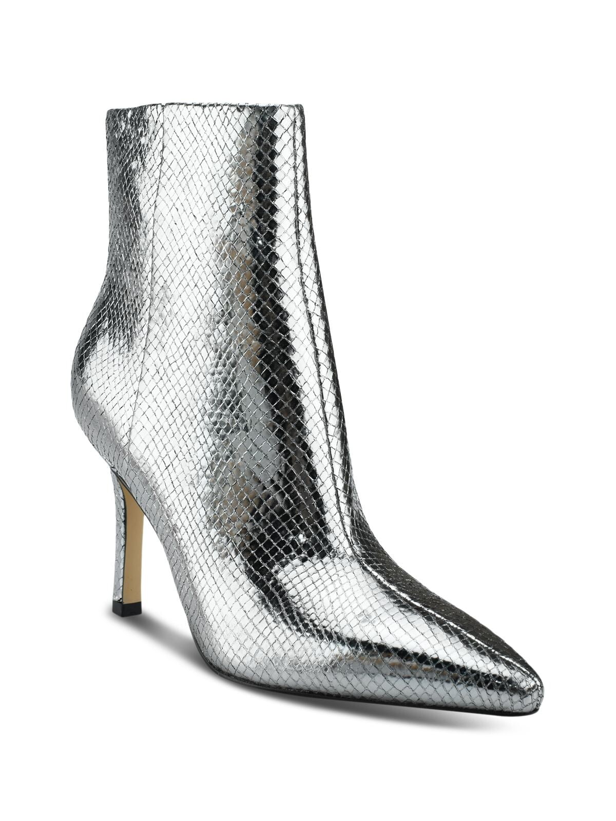 Zelic Clearance Silver Boots For Women Ankle Booties No Heel Zelic Clearance Silver Boots For Women Ankle Booties No Heel