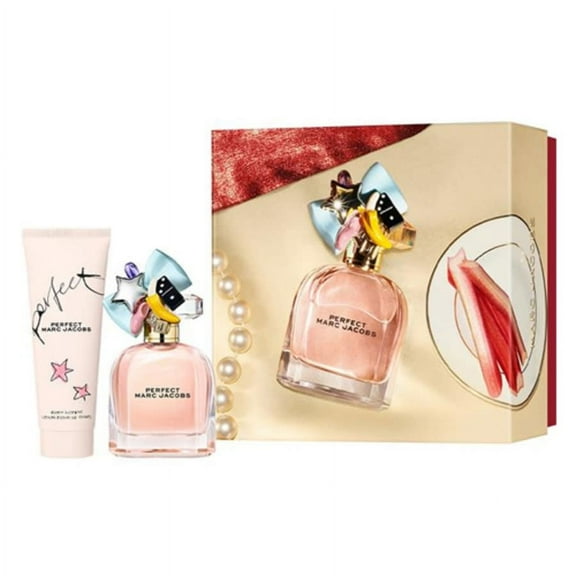 Marc Jacobs Perfect Women 3.3 oz EDP Spray & Body Lotion 2.5 oz