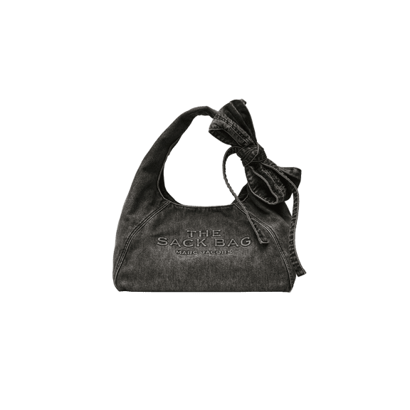 MARC JACOBS UNISEX Denim Bow Sack Bag "Black Wash" 2P5HSH028H03 965 2P5HSH028H03 965 from Stadium Goods