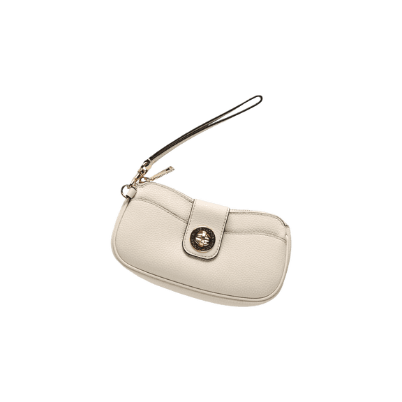 MARC JACOBS UNISEX Signet Turnlock Slg Wristlet Bag "MARSHMALLO" 4R4SCP011S01-102 4R4SCP011S01-102 from Stadium Goods