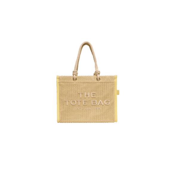 MARC JACOBS UNISEX The Large Tote Woven Rope Tote Bag "Natural" 2P6HTT020H02 255 2P6HTT020H02 255 from Stadium Goods