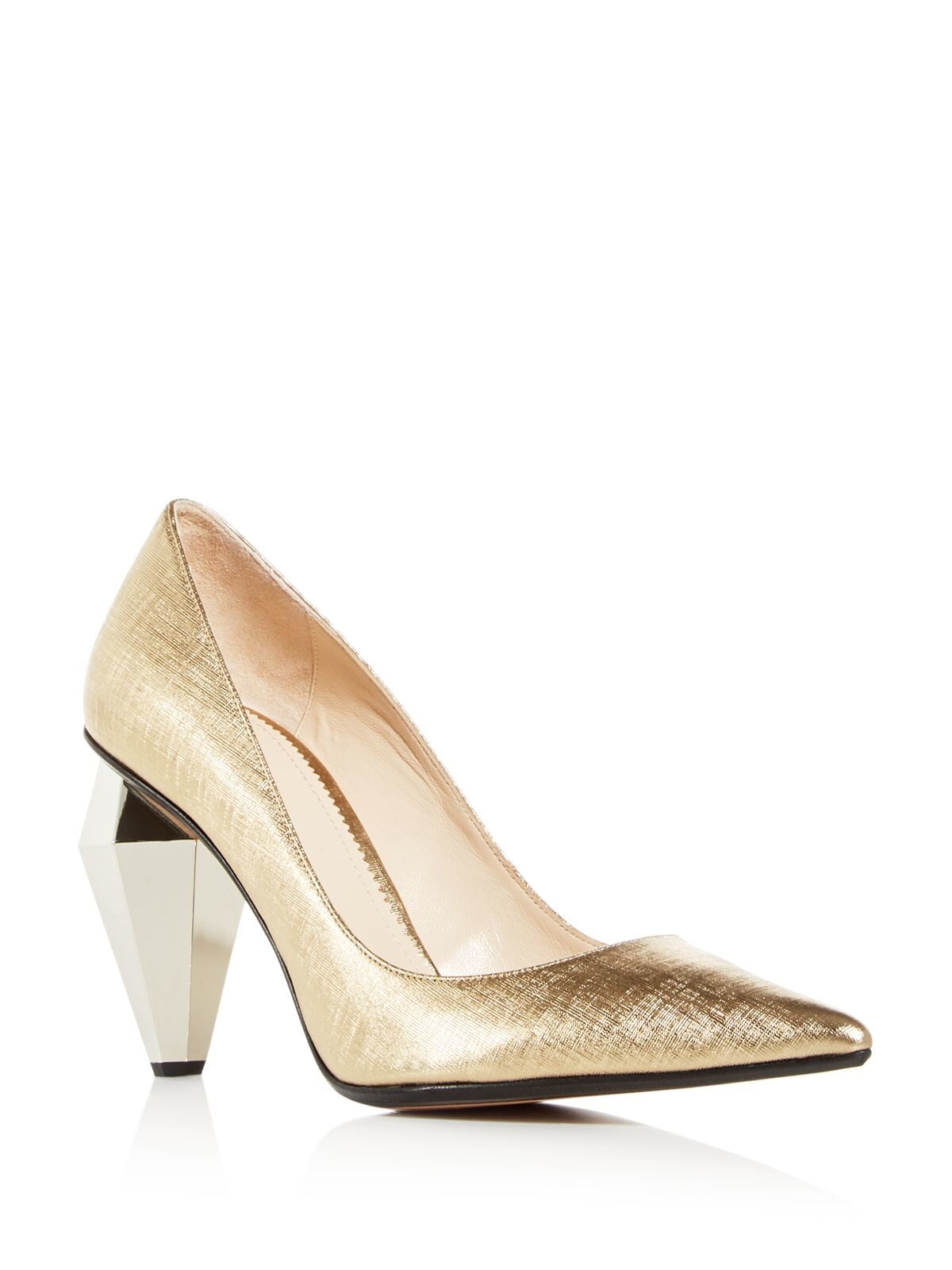 Prom Shoes|elegant Gold Crystal Heels - Women's Wedding & Prom Stilettos