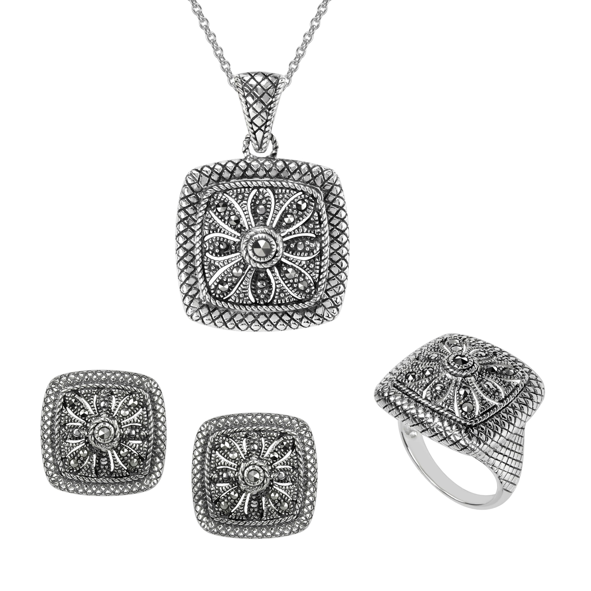 Marc sale swarovski marcasite