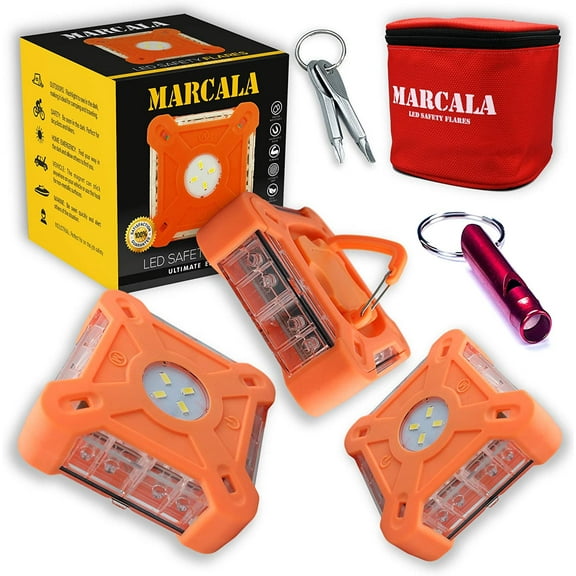 MARCALA Square Roadside Safety Discs Complete Kit