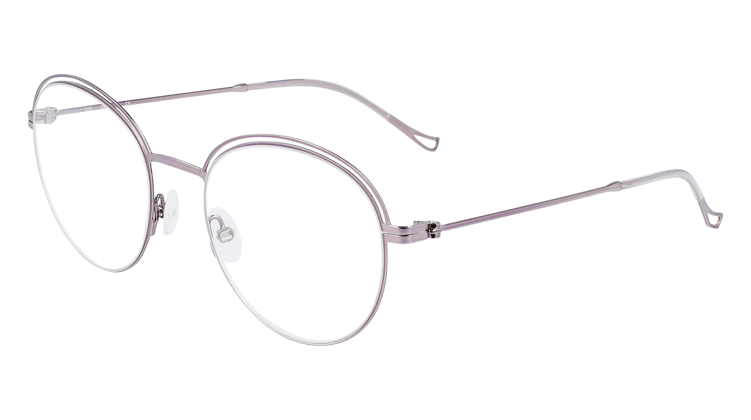 MARCHON AIRLOCK PURE 5007 TITANIUM OVERSIZED LENSES RETRO EYEGLASS