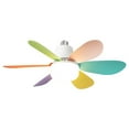 MARCUVMK Remote Control Small Ceiling Fan Light Silent Strong Wind