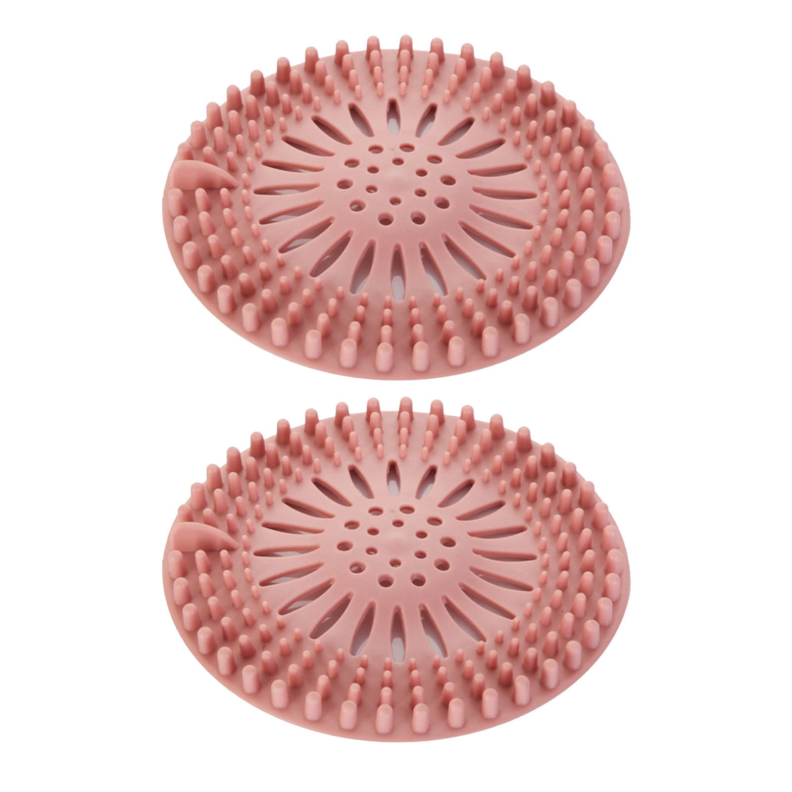 MARCUVMK Shower Drain Hair Catcher(2 Pack) Stome Hair Catcher Shower