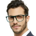 thumbnail image 1 of MARE AZZURO Men Reading Glasses Square Reader (Blue 1.0), 1 of 6