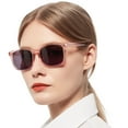 thumbnail image 1 of MARE AZZURO Outdoor Reading Sunglasses Women 0.50 0.75 1.00 1.25 1.50 1.75 2.00 2.25 2.50 2.75 3.00 3.25 3.50 3.75 4.00 (Pink, 2.75), 1 of 7